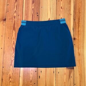 Athleta Teetime Skort Women’s Large Blue Golf Pickleball Tennis Activewear